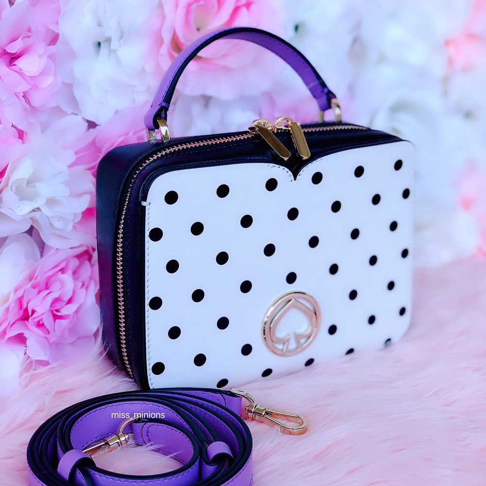 Kate Spade Vanity Cabana Polka Dot Bag - Picture 2 of 8